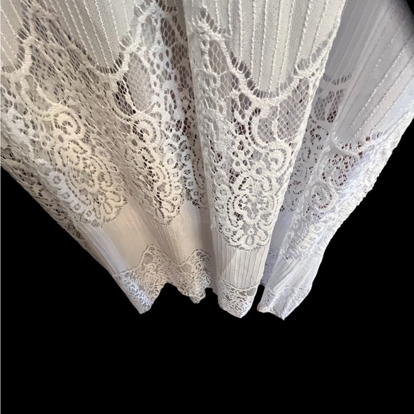 New maxi length dress White Lace size 4X - Picture 5 of 6
